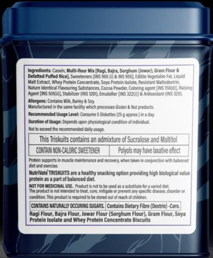 Triskuits by Nutrivate | Chocolate Flavour